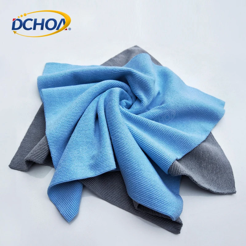 DCHOA 2pcs Car Wrapping Tools Care Cleaning wiping Cloth Tool Super Absorbent Microfiber Car Wash Towel Waxing Rag