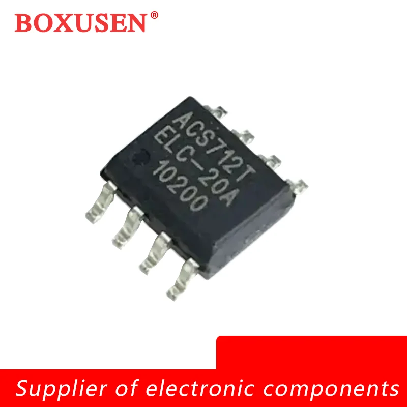 10PCS/LOT 100% New original ALLEGRO ACS712 ACS712T ACS712ELCTR ACS712ELCTR-05B 20A 30A 5A 5V BI 8-SOIC IC