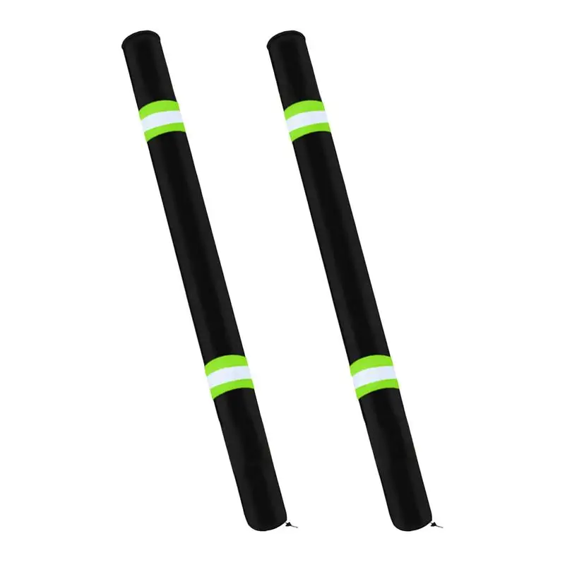 

Boat Guide Poles Cover 36 Inch Reflective Boat Trailer Capped Guide Pole Pad Cover 2Pcs Heavy Duty Oxford Cloth Pads For Ski