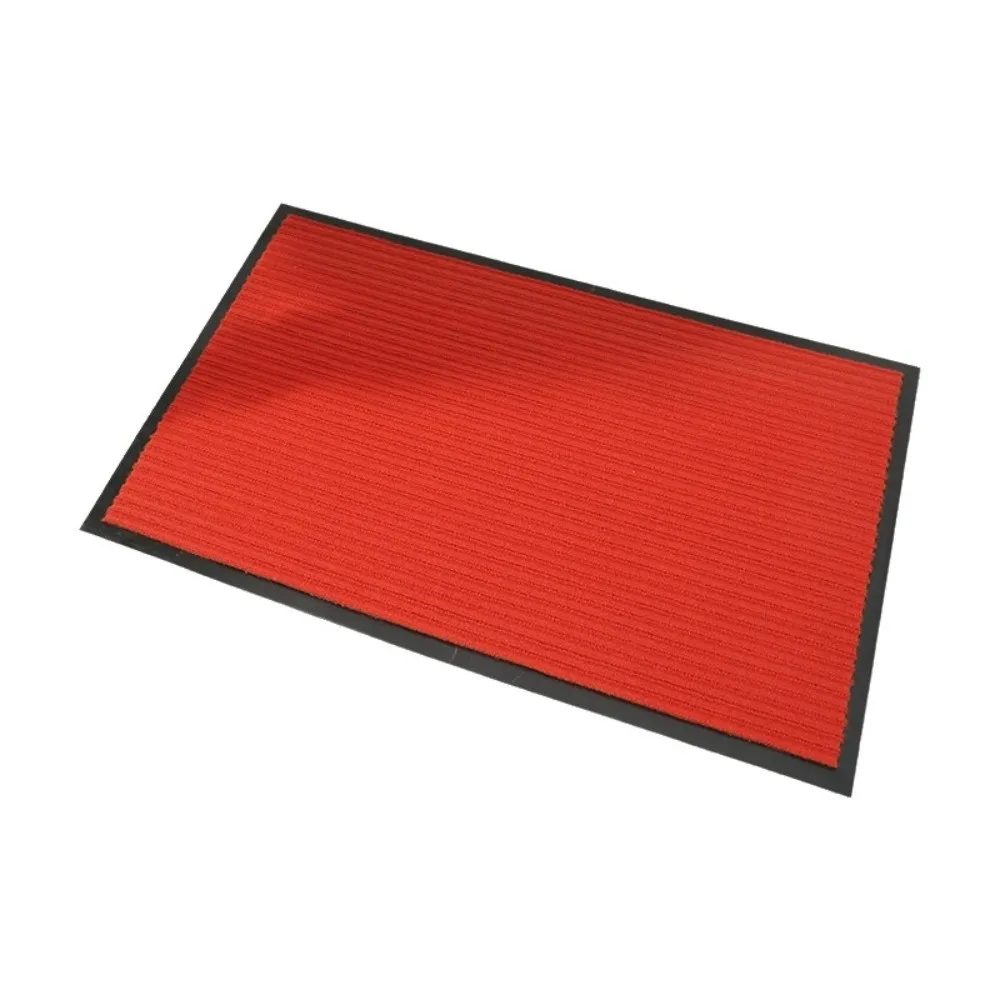 

Non-Slip Stripe Groove Door Mat Water-absorbent Rectangular Entrance Mat Wear-resistant Dirt-resistant Welcome Mat Outdoor