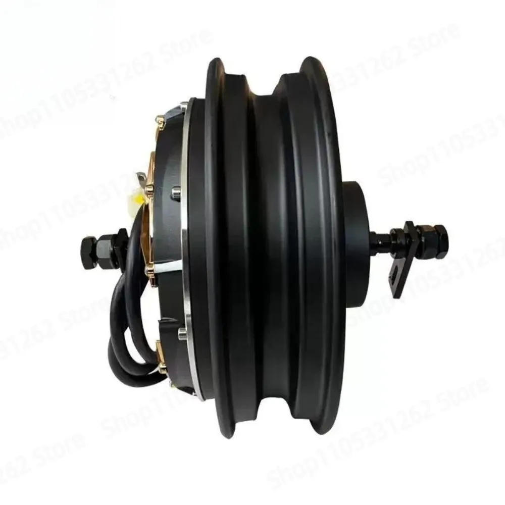 10/12 Inch 4th Gen Energy Saving Wheel Hub Motor For Electric Moped 1500W 2000W 3000W dual Hall sensor power-saving version