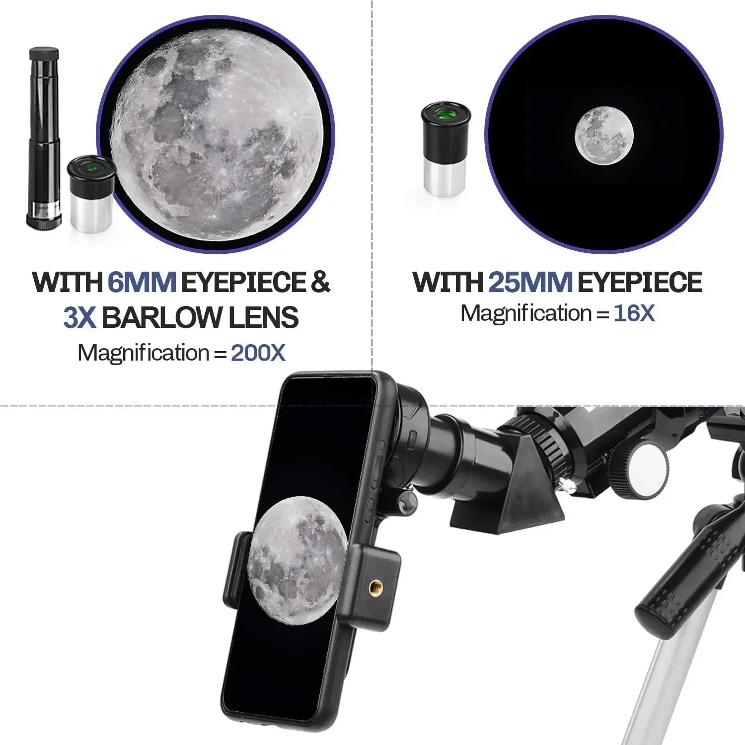 Education Professional Fully Multi-Coated Optics 200mm Newton Reflector  Astronomical Telescope Sky Watching  Telescopes