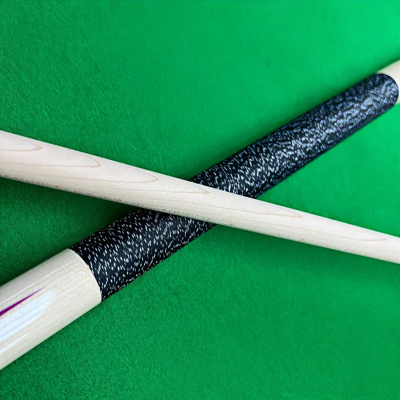 Premium White Waxwood Pool Cue with Unique Design and Precision Power Transmission - Anti-Slip Winding Grip for Enhanced Control