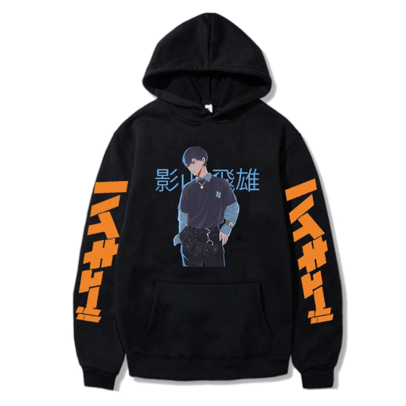 

Haikyuu Anime Men Casual Pullover Hoodie Spring Autumn Streetshirt Korean Version Tops Oversized Unsex Daily Sweatshirt