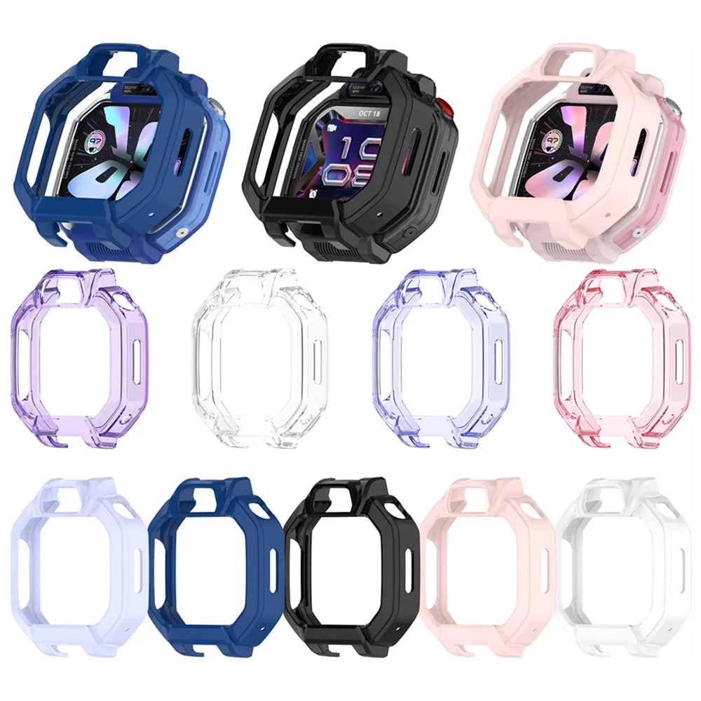 Case For HUAWEI Supernova Kids Watch X1 Pro / X1 TPU Hollow Protective Cover Soft Shell Smartwatch Housing