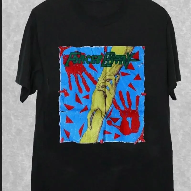 Forced Entry Abstract Hand Print T-Shirt