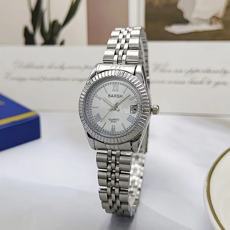 Orologio da donna di design di marca di lusso Orologio da polso al quarzo con quadrante alla moda Orologio da donna dorato casual Regali Reloj De Mujer di alta qualità