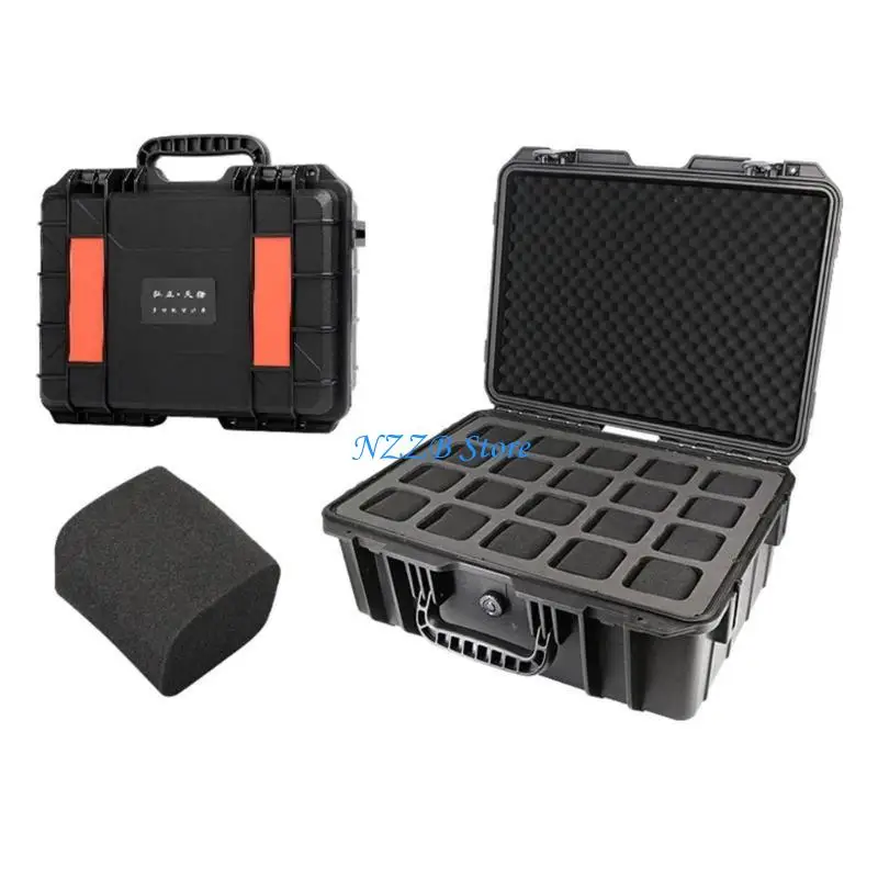 

T21F Watch Travel Case for 2/8/12/20 Slots Watches Hard Shell Exterior Storage Box