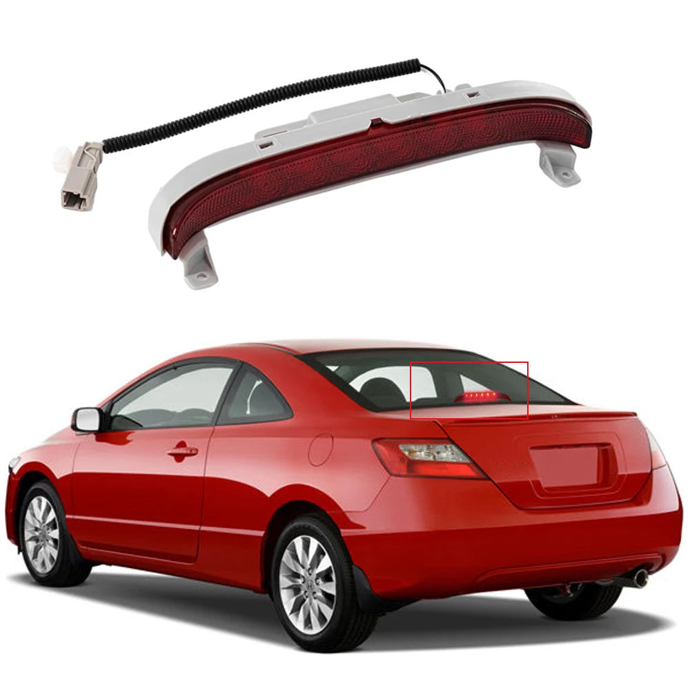

Full High Mount LED High Mount Third Brake Light For Honda Civic EX Coupe 2006-2011 US Version 34270-SVA-A01,34270SVAA01