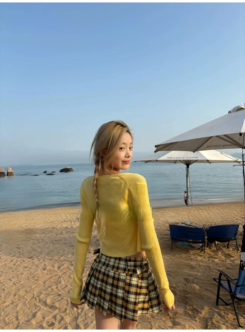 

Короткие мини-юбки для женщин с волнистым узором и декорированным подолом, весенне-летние, для отдыха, отпуска, пляжа, легкие, дышащие, в стиле OL