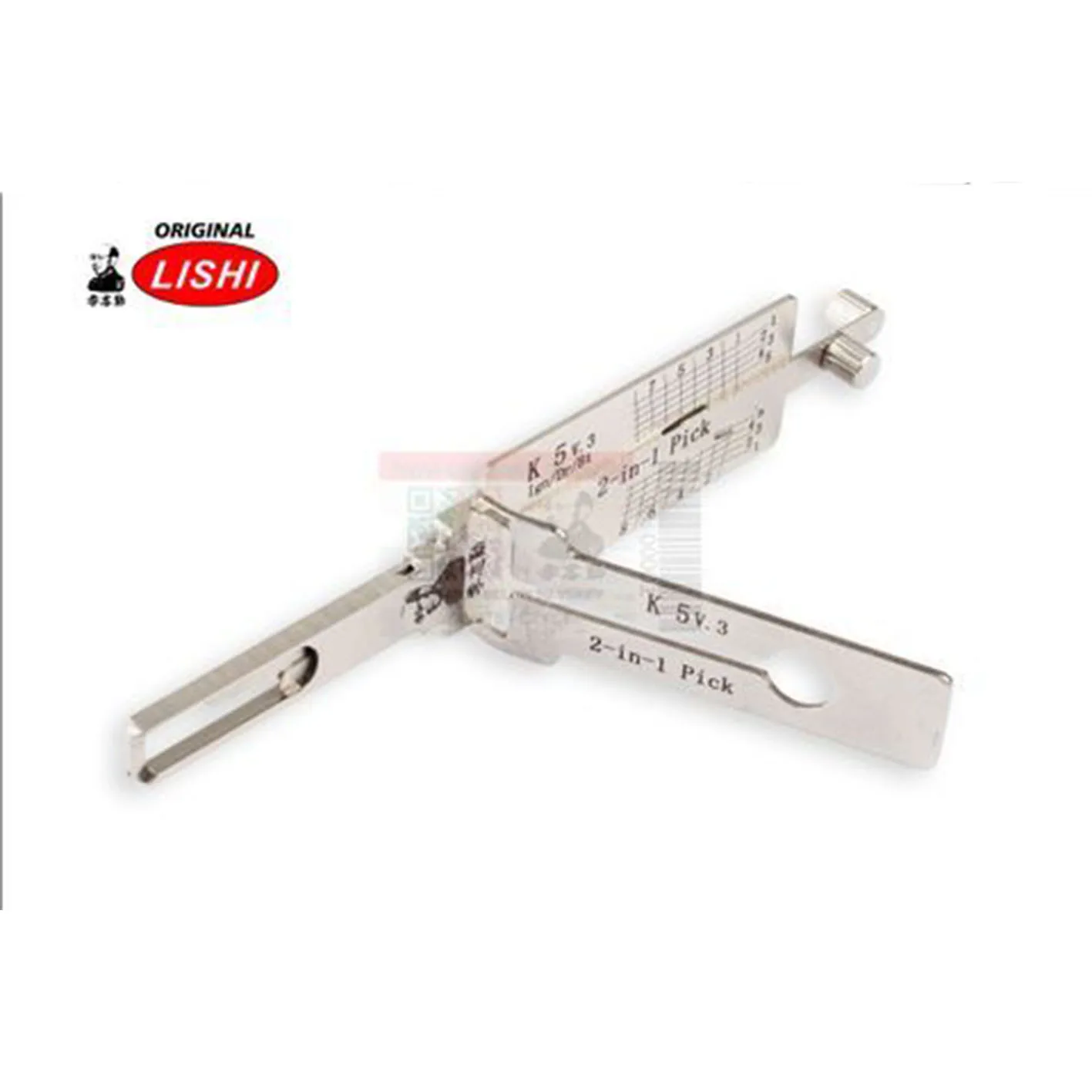 LISHI Auto. Pick - FOR HYUNDAI FOR KIA - Suits Keyway HY-20.P1 (FOR KIA9) - IC card 1418 - 8 cuts 5 depths IGN/DR/BT