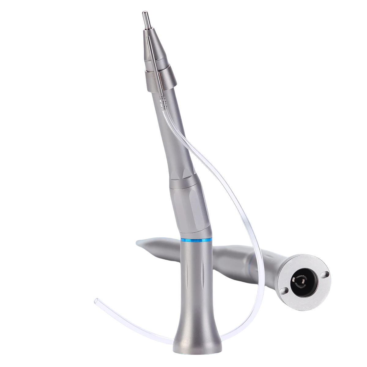 AZDENT Dental 20 Degree Straight Head Surgical Operation Handpiece 1:1 Direct Drive Single external Water Spray Handpiece