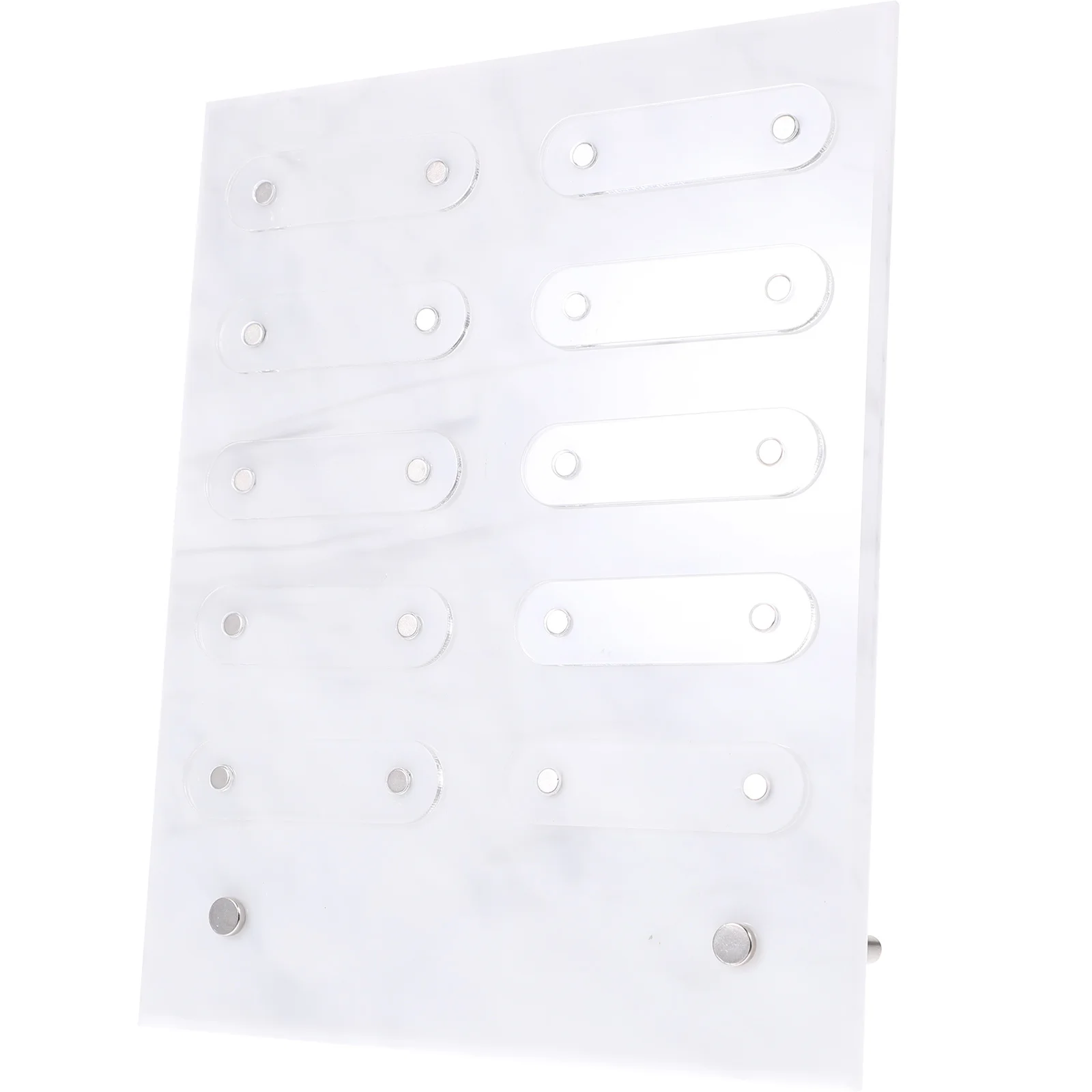 

Доска для дизайна ногтей с мраморным дизайном, портативная витрина для накладных ногтей для дома или салона, инструмент для практики маникюра