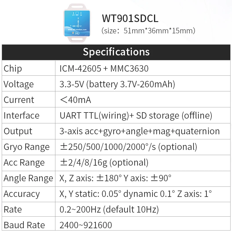 Variant: WT901SDCL