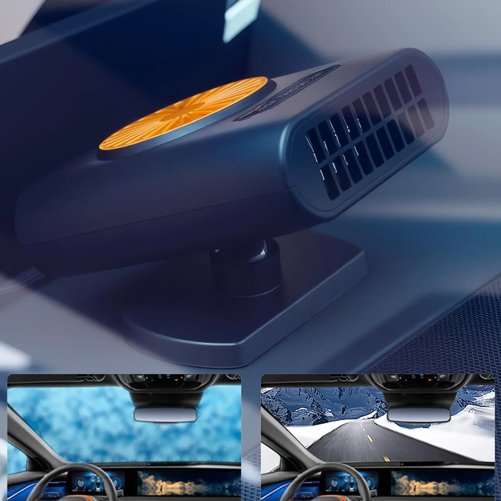 

Автомобильные обогреватели для автомобиля, 12 В/24 В, портативный автомобильный обогреватель, автомобильный обогреватель, быстрый нагрев, вентилятор для безопасного вождения