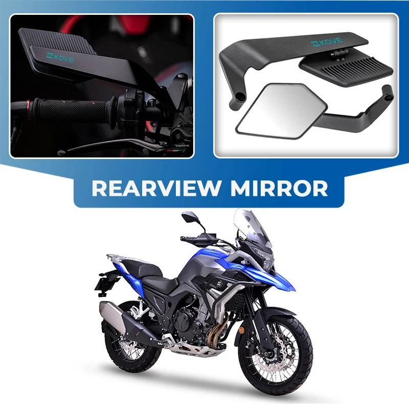 

Регулируемое зеркало заднего вида из сплава ночного видения для мотоцикла KOVE COLOVE 800X800X ADV KY500F Excelle 500F COLOVE