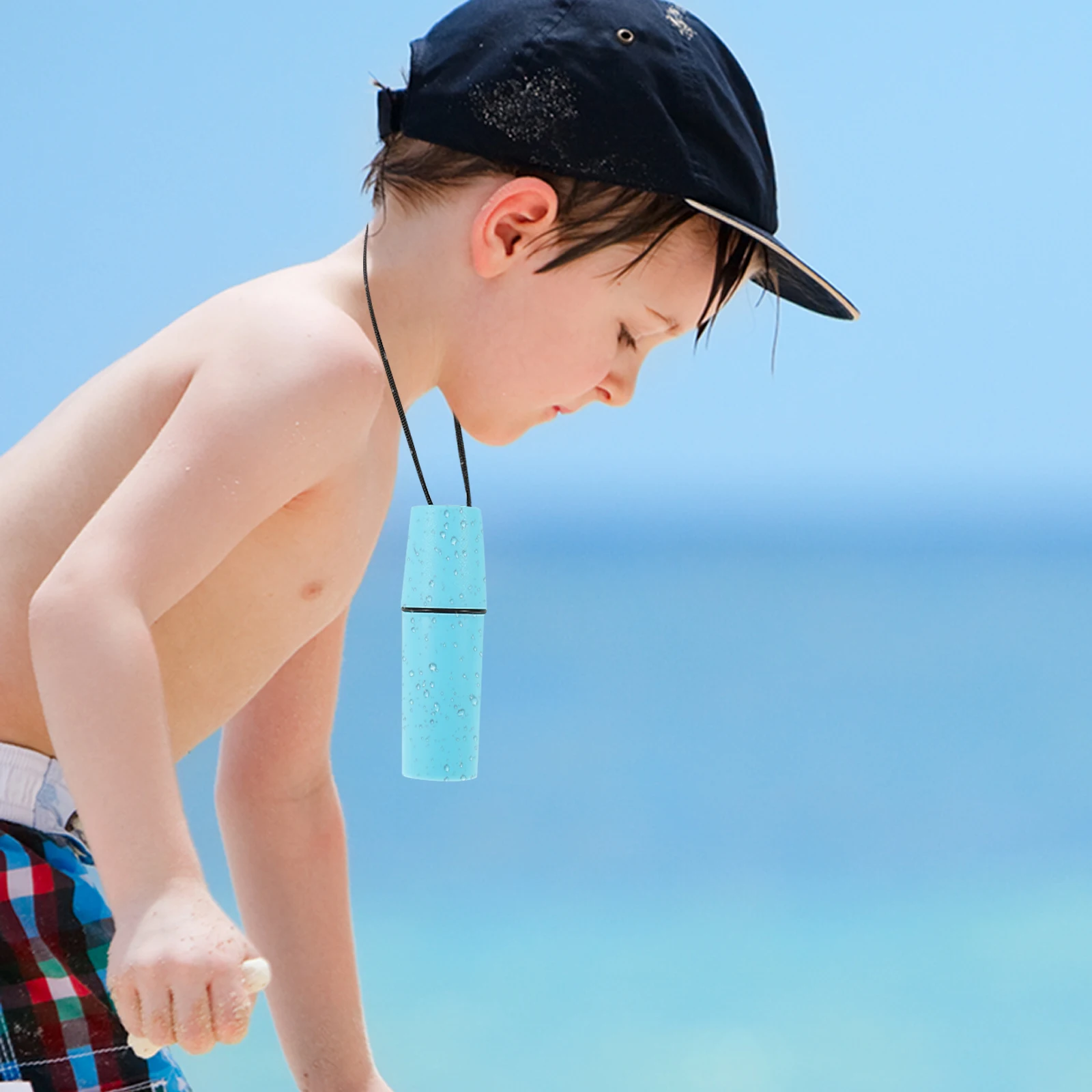 

2Pcs Diving Seal Box Plastic Dry Box Kayak dry storage bottle Underwater Canister with Ropes For Boating Diving Snorkeling sport