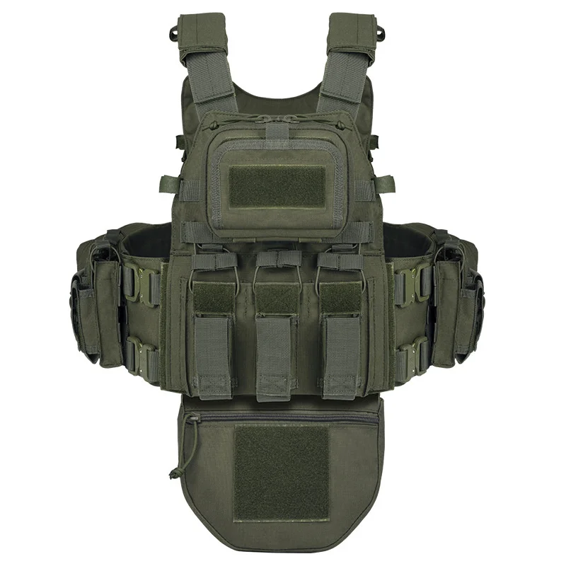 Imagem -06 - Colete Tático Protetor Completo Treinamento de Camuflagem ao ar Livre Real Person Multifunctional Combat Vest cs