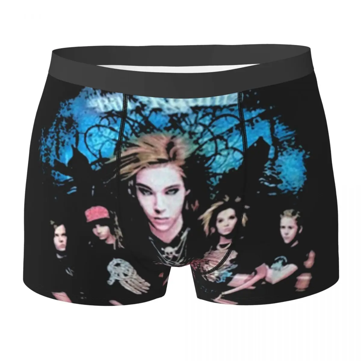 

Нижнее белье Tokio Hotel Band, крик, модные боксеры, трусы-боксеры с принтом, сексуальные мужские трусы, большие размеры