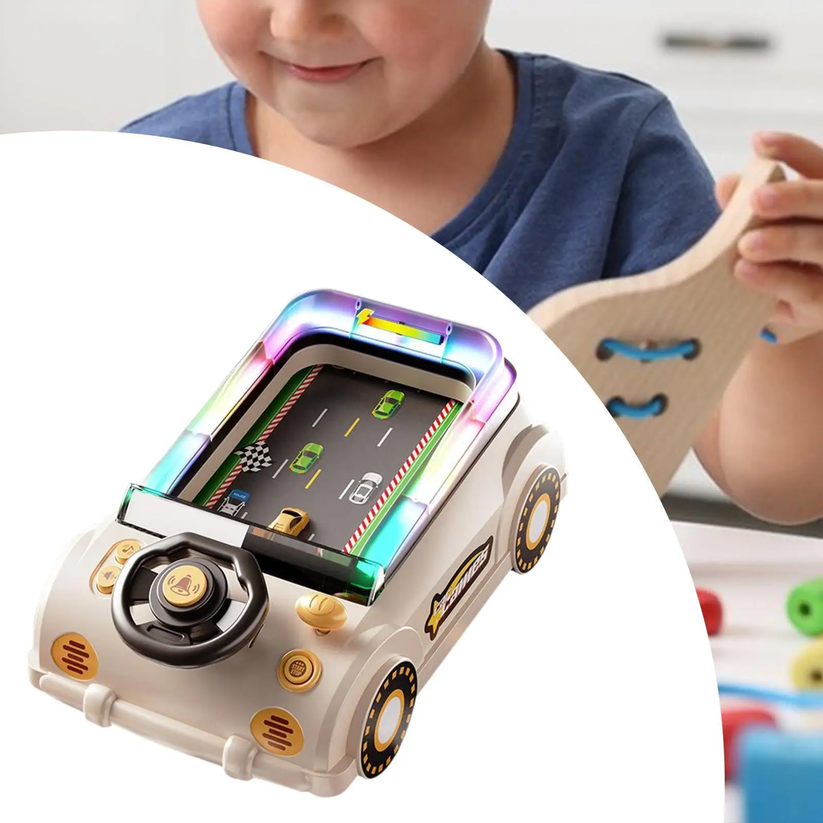 

Kids Car Race Game Simulated Driving Car Game Educational Learning Toy for