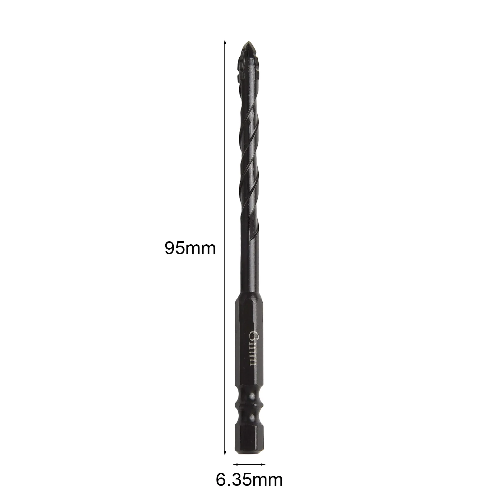 Carbide Drill Bit Triangle Drill Bit High Performance Precise Positioning For Glass Drilling Carbide Drill Bit For Tiles