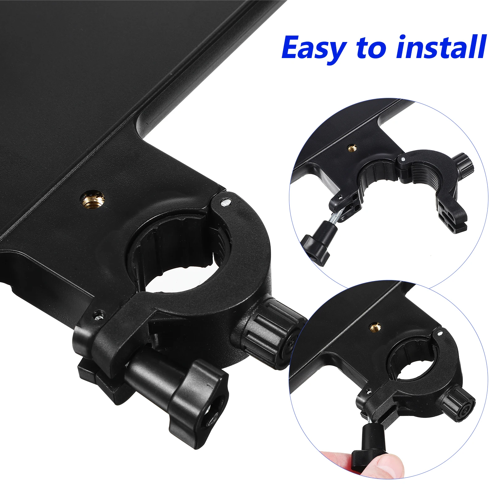 

Upgraded Buckle Sound Card Tray Microphone Stand Holder Stable Lock Movable Mic Rack Clamp On Rack Live Broadcast Smartphone