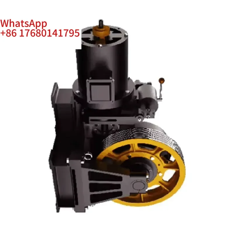 Elevator Gearless Permanent Magnet Synchronous Electric Motor