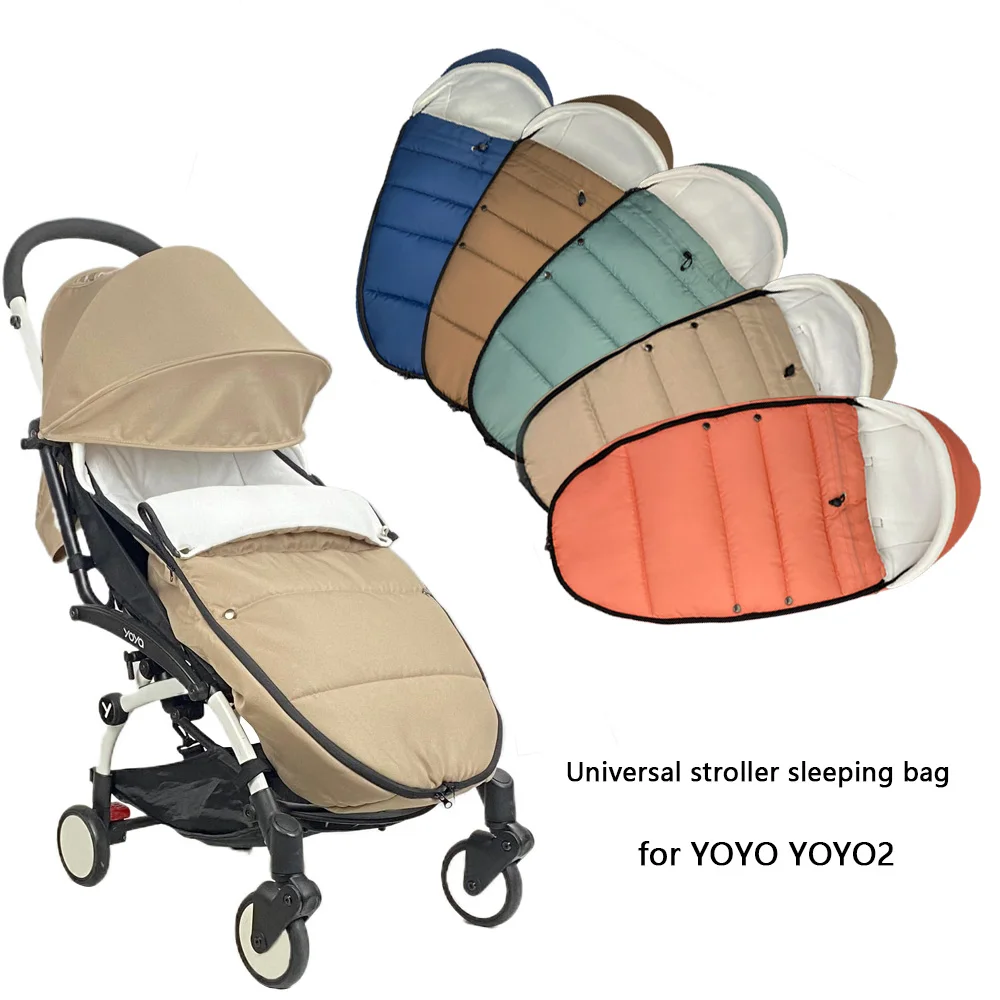 Universal 6-36M Winter Baby Stroller Footmuff Warm Sack Snowproof For BBzen yoyo2 Waterproof Socks Baby Stroller accessories