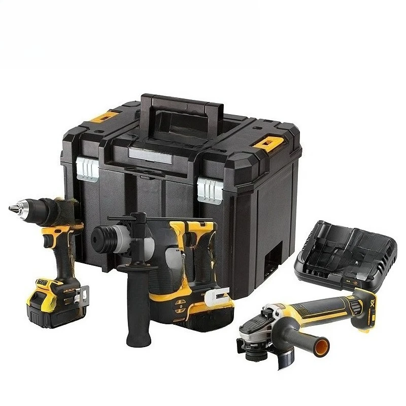 

Lithium battery angle grinder DCK2215P2T electric hammer electric drill set DCK2081MDR