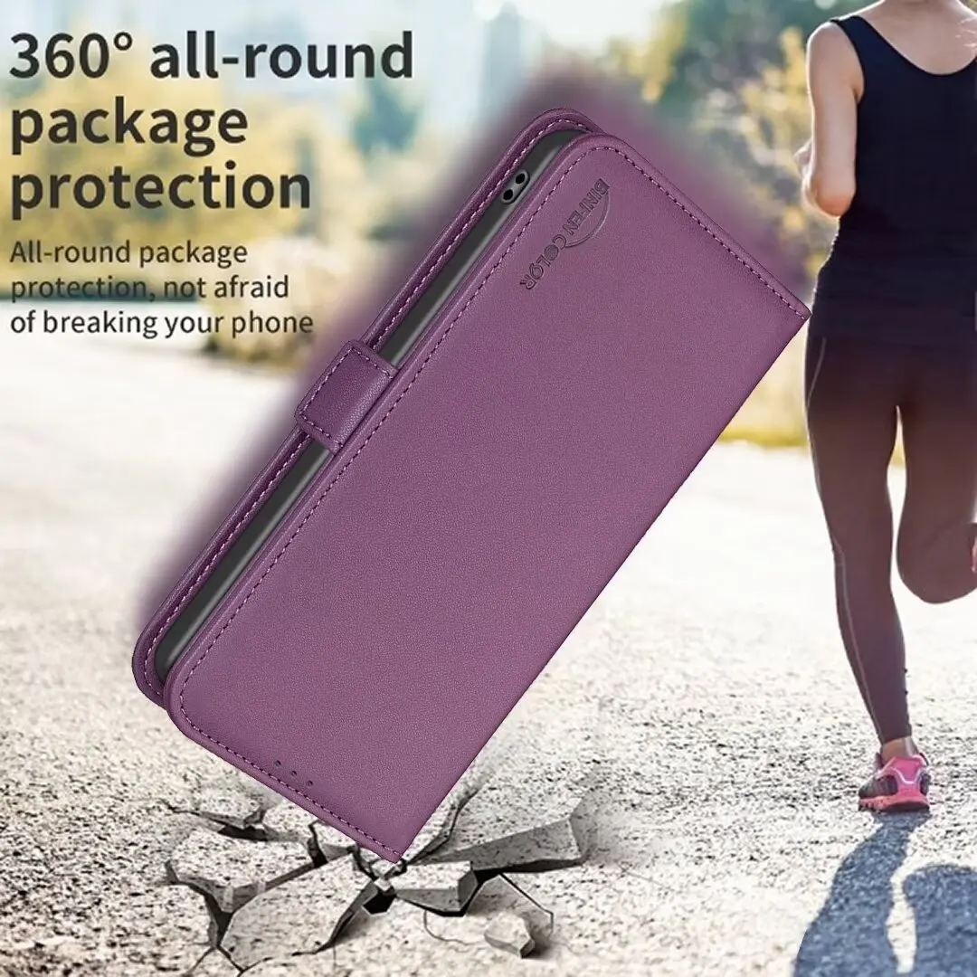 Magnetic wallet leather case for Samsung Galaxy A55 A35 A15 A05 A25 A23 A53 A14 4G 5G S24Ultra S23Plus S22 S21FE