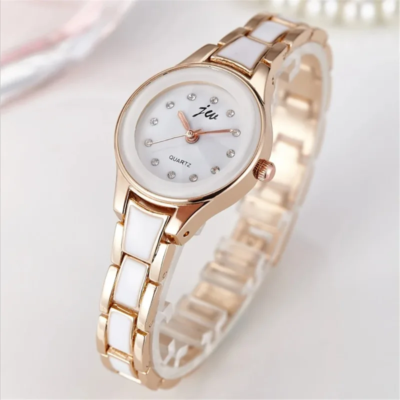 

Women's Watches Fashion Elegant Rose Gold Steel Women Quartz Wristwatches Bracelet Watch High Quality Minimalist Reloj Mujer