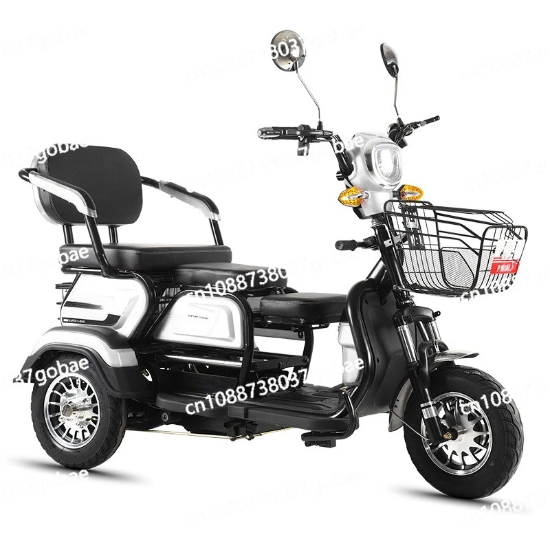 Small electric tricycle Mountain Climbing King Electric tricycle Adult Home Transportation Leisure