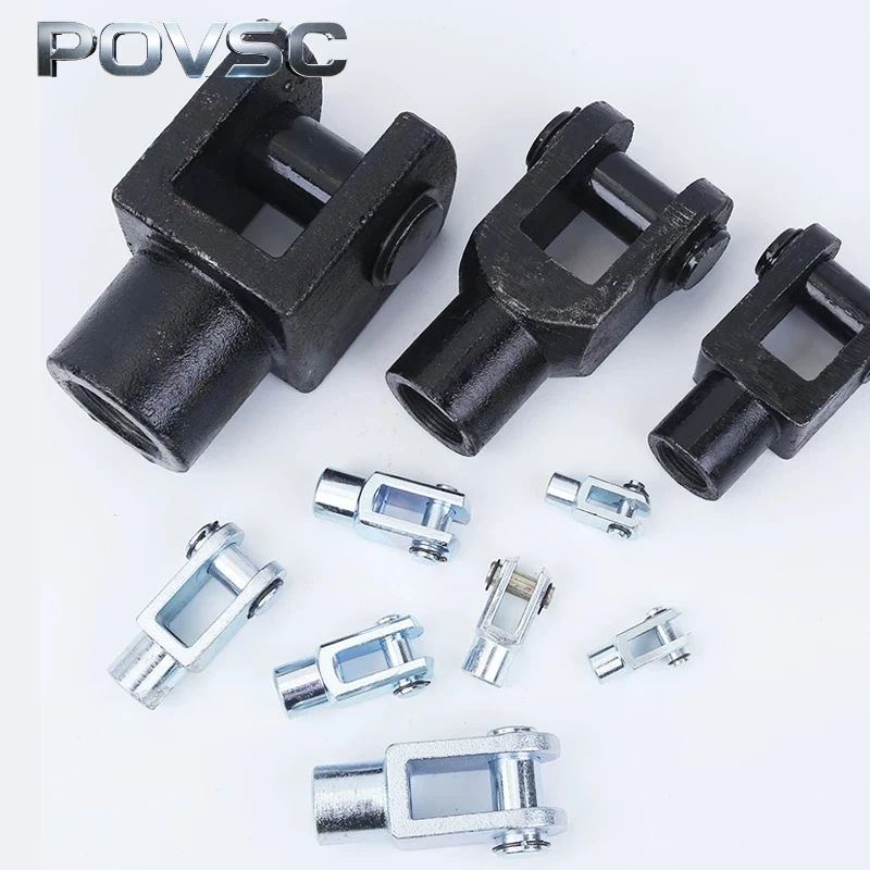 SC Pneumatic Standard Cylinder Accessories MAL MA Cylinder Fitting YType Joint IType Pin M4  M8 M10 M12 Thread Rod End Connector