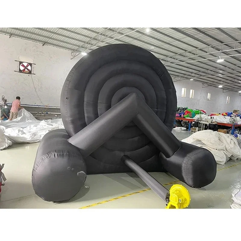 

Giant Outdoor Inflatable Soccer Darts Board 10FT Tall Kick Dartboard Football Dart Board Game Outdoor Yard Games