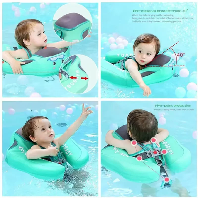 Mambobaby Summer Swimming Pool Toys Non-Inflatable Baby Floats  Underarm Swimming Floater Spa Buoy Trainer Suppliers ﻿