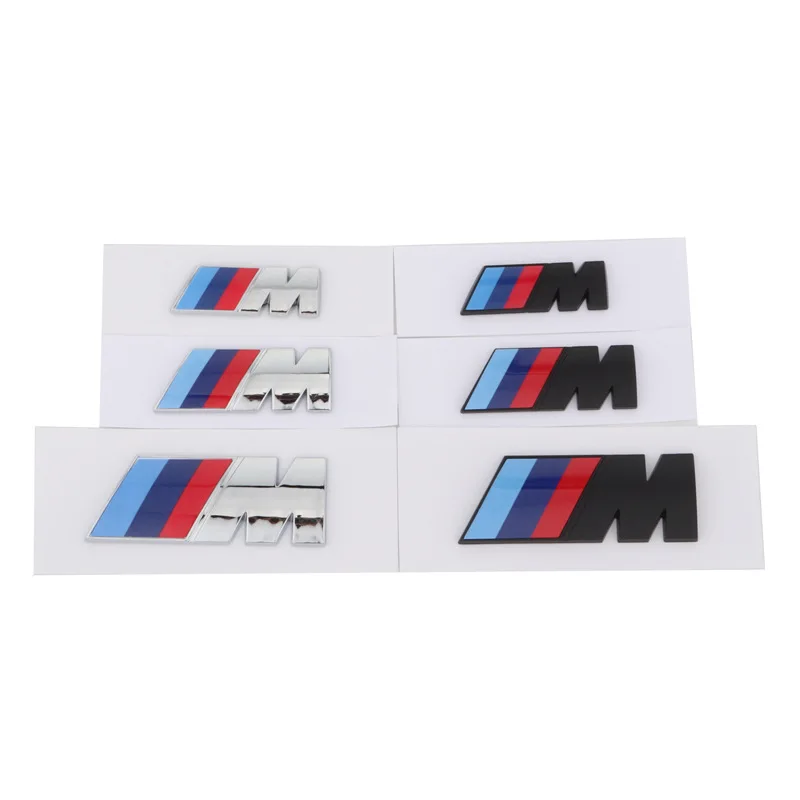 

For BMW M Fender Badge Fender Badge All 1 2 3 4 5 series M logo abs stickers, multiple sizes are available.