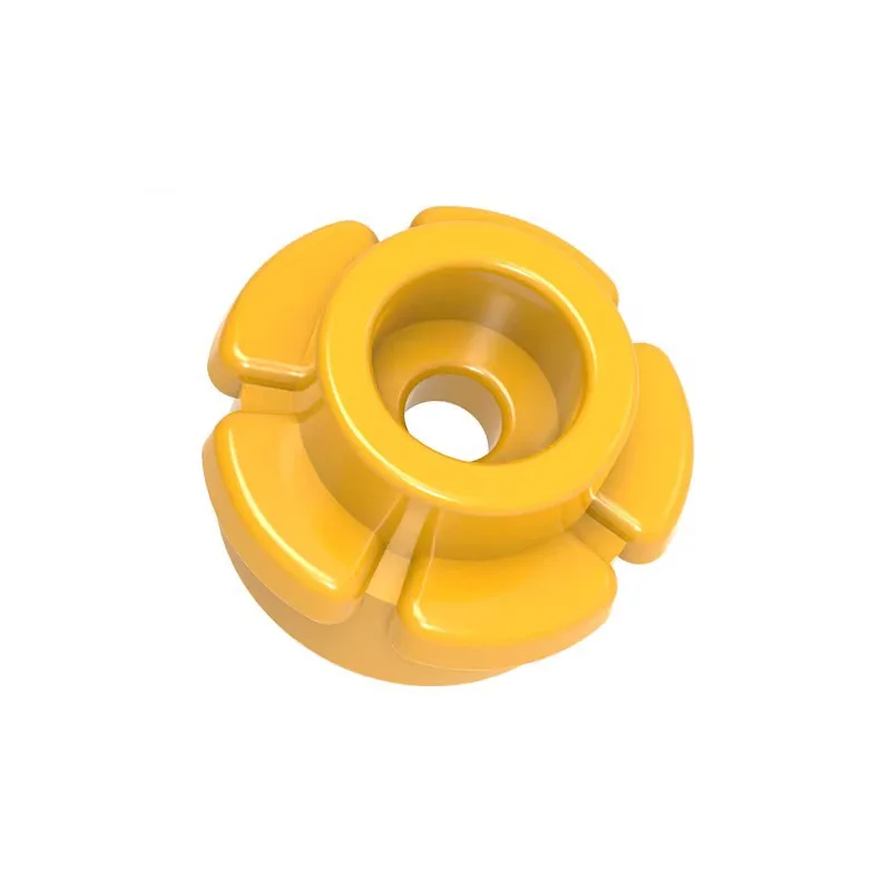 50 Stück MOC Pflanzen-Bausteine 24866 1x1 Fünfblättrige Blumen Gras DIY Lehrreiches Montage-Set Kompatibel mit 24866 Konstruktion – Detail 8