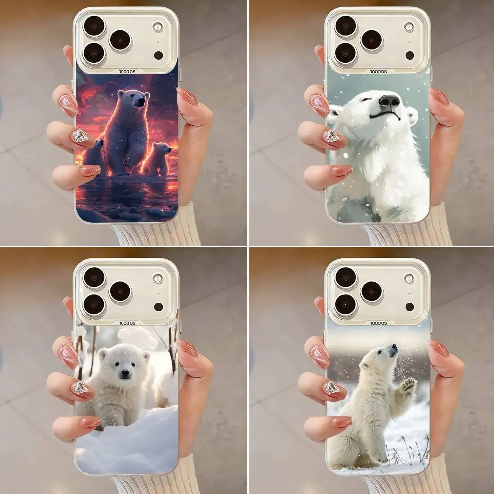 Cute Art Polar Bear…