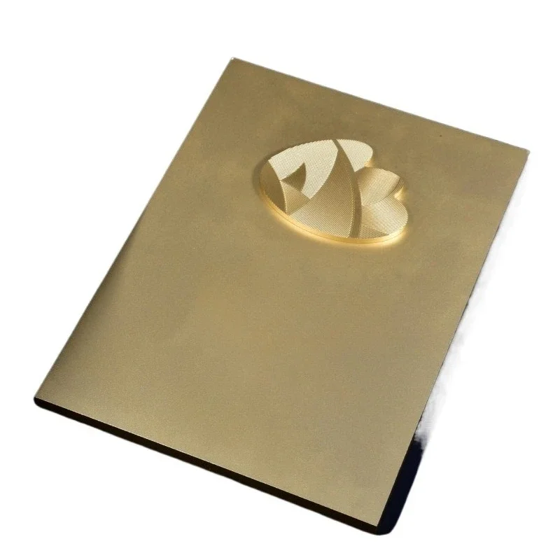 

Metal medals Enterprise customization High-end atmosphere Honor certificate Achievement relief plaque Authorization plate