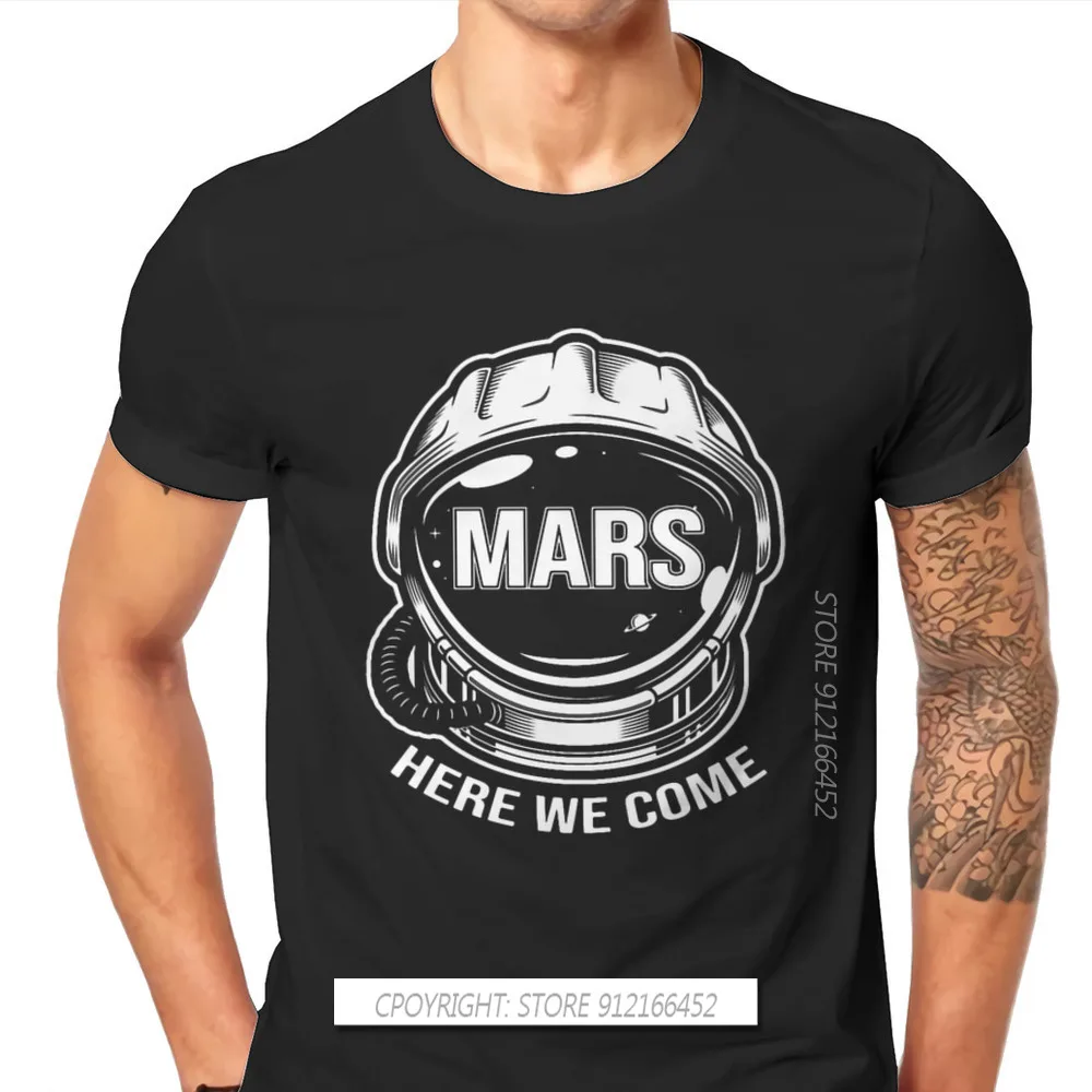 Мужская хлопковая футболка с круглым вырезом, в стиле Харадзюку