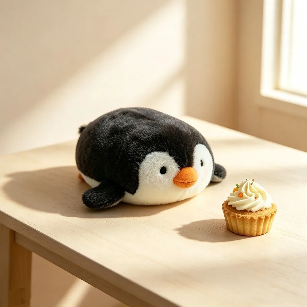 Cute Soft Plush Plush Companion Doll PP Cotton Cartoon Animal Desktop Wrist Rest Pillow Stuffed Animal Pillow Home Decoration