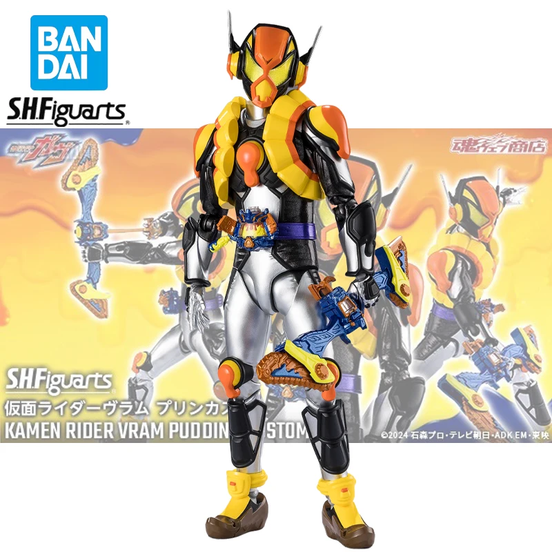 

Original Bandai S.H.Figuarts Kamen Rider Vram Pudding Specialties Action Figures Collectible Model Doll Ornament Genuine Gift