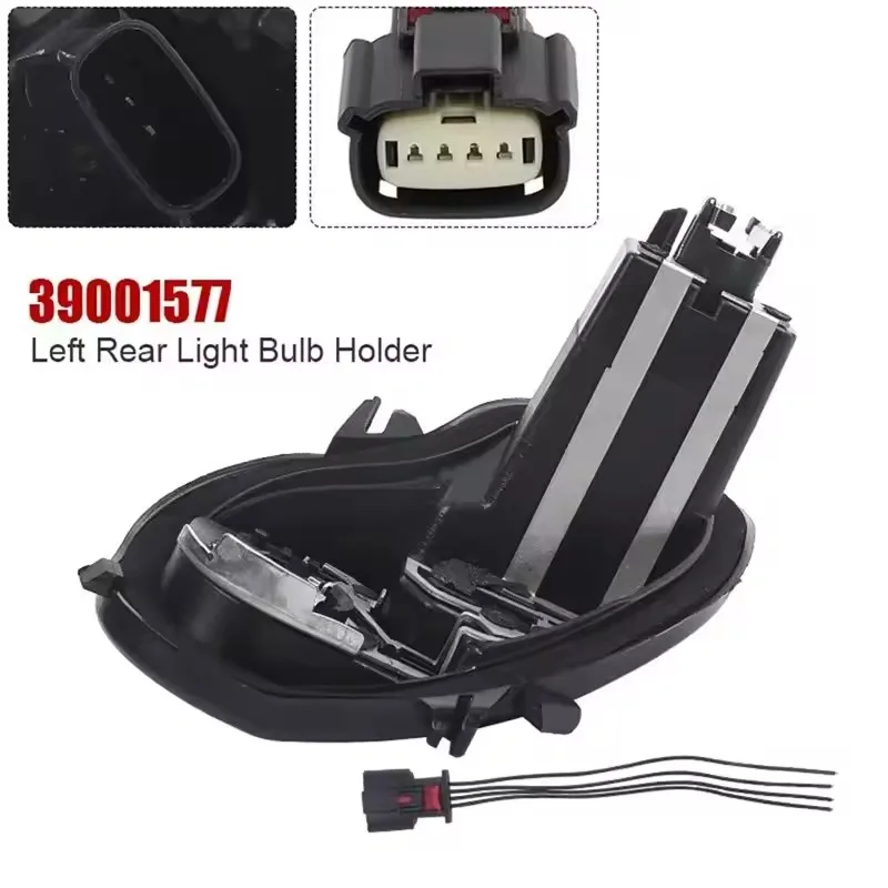 For Vauxhall Astra K 2016+ Car Tail Light Bulb Holder & Repair Plug Rear Left Right Side Auto Accessories 39001577 39001578