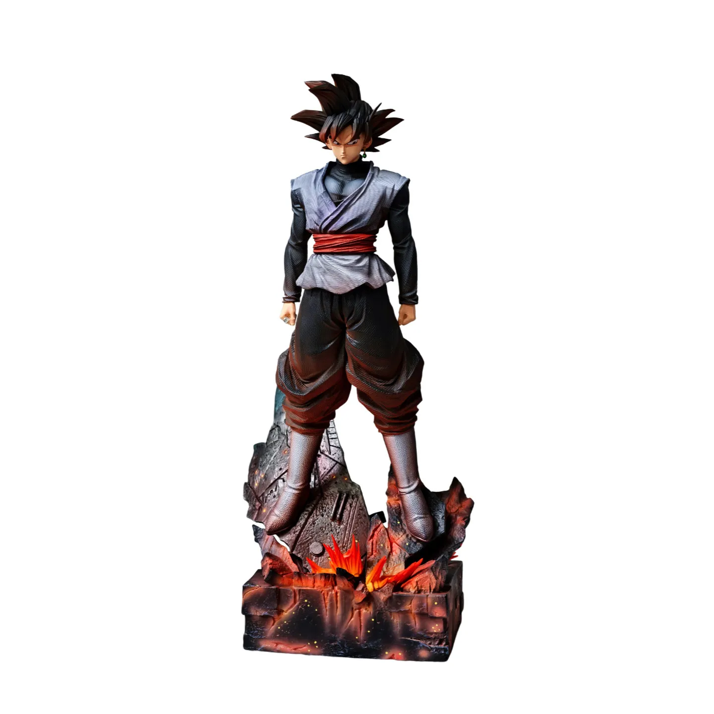 JT Goku Black Action Figure Dragon Ball Anime Collectible Statue Desktop Display Pc Case Ornament Toy Gift For Collectors view 4