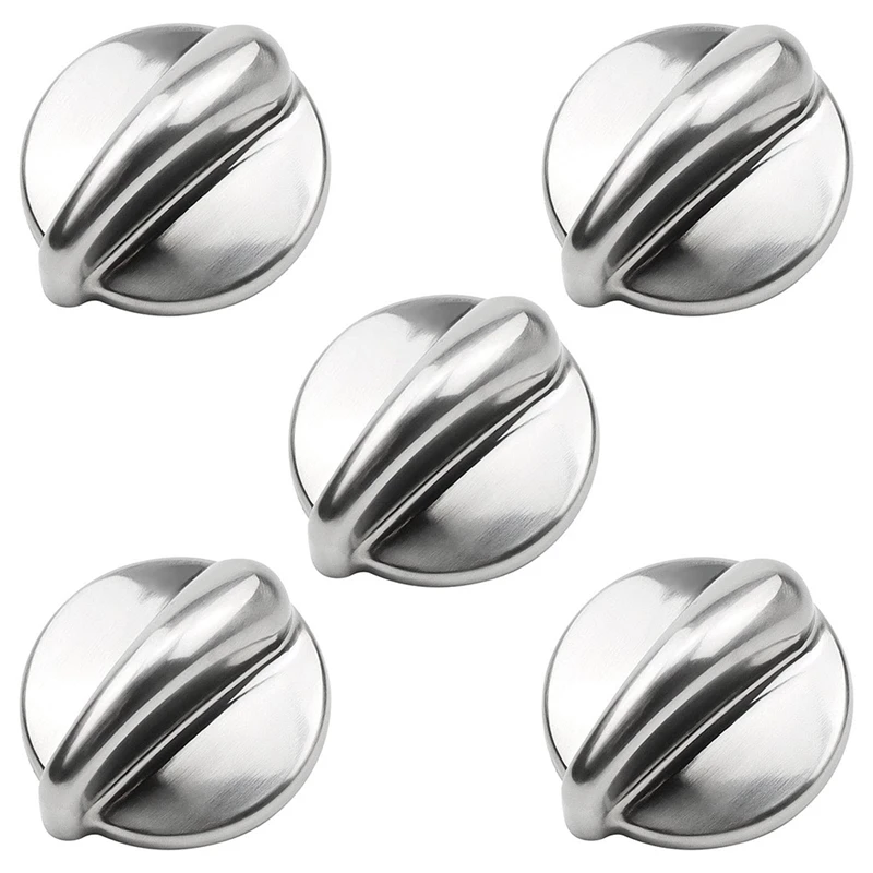 5Pcs WB03K10303 Burner Control Knob Stove Knobs Replaces WB03K10208, AH3486484, EA3486484, 1810427