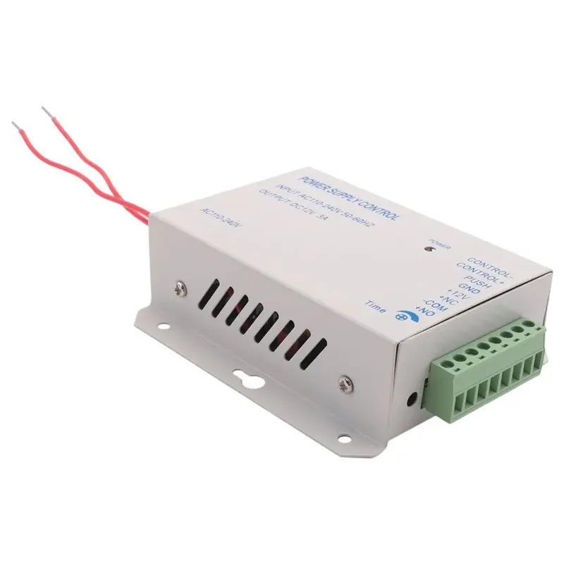 

FEDI-Access Control Power Supply Transformer Door System Adapter AC110-240V Covertor System Machine White DC12V 3A