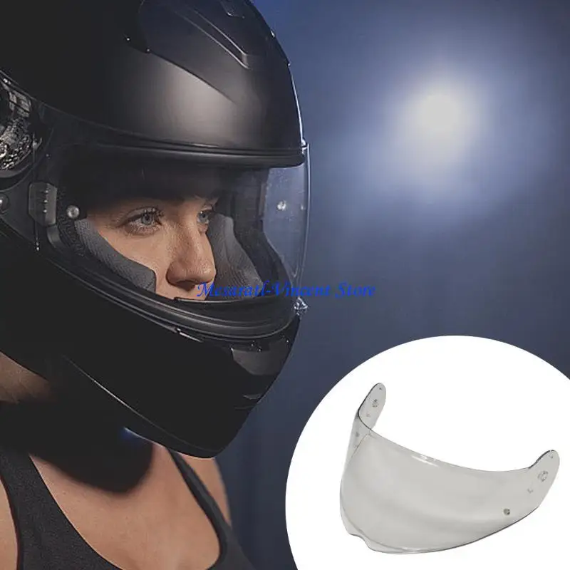 A70F Antibeschlag-beschichtete Helmvisiere UV-geschützte Motorradhelmvisiere bieten einfachen, werkzeuglosen Ersatz für FF908 – Detail 2