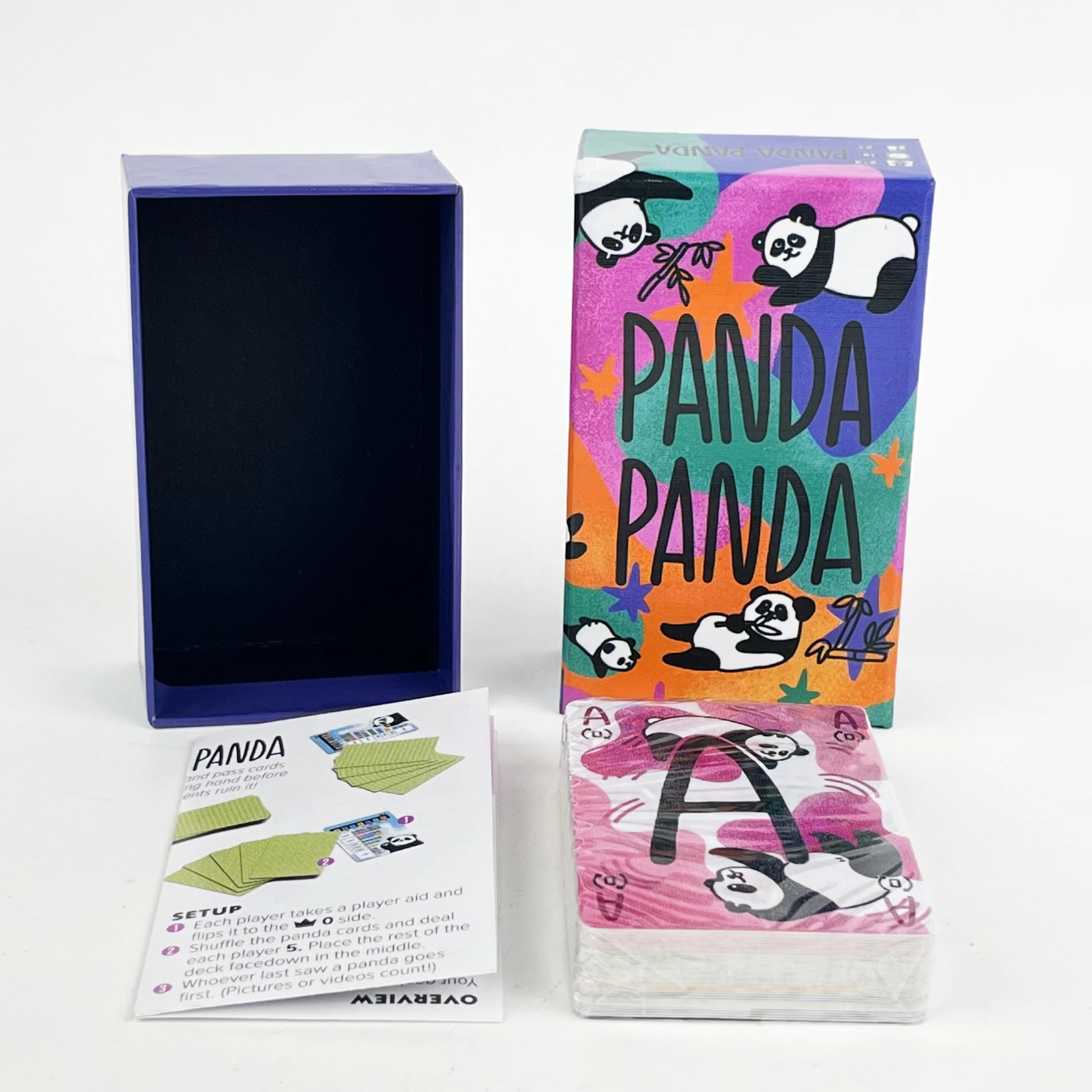 لعبة باندا باندا اللوحية |   لعبة بطاقة المجموعة اللطيفة |   لعبة استراتيجية ممتعة للعائلة والأصدقاء