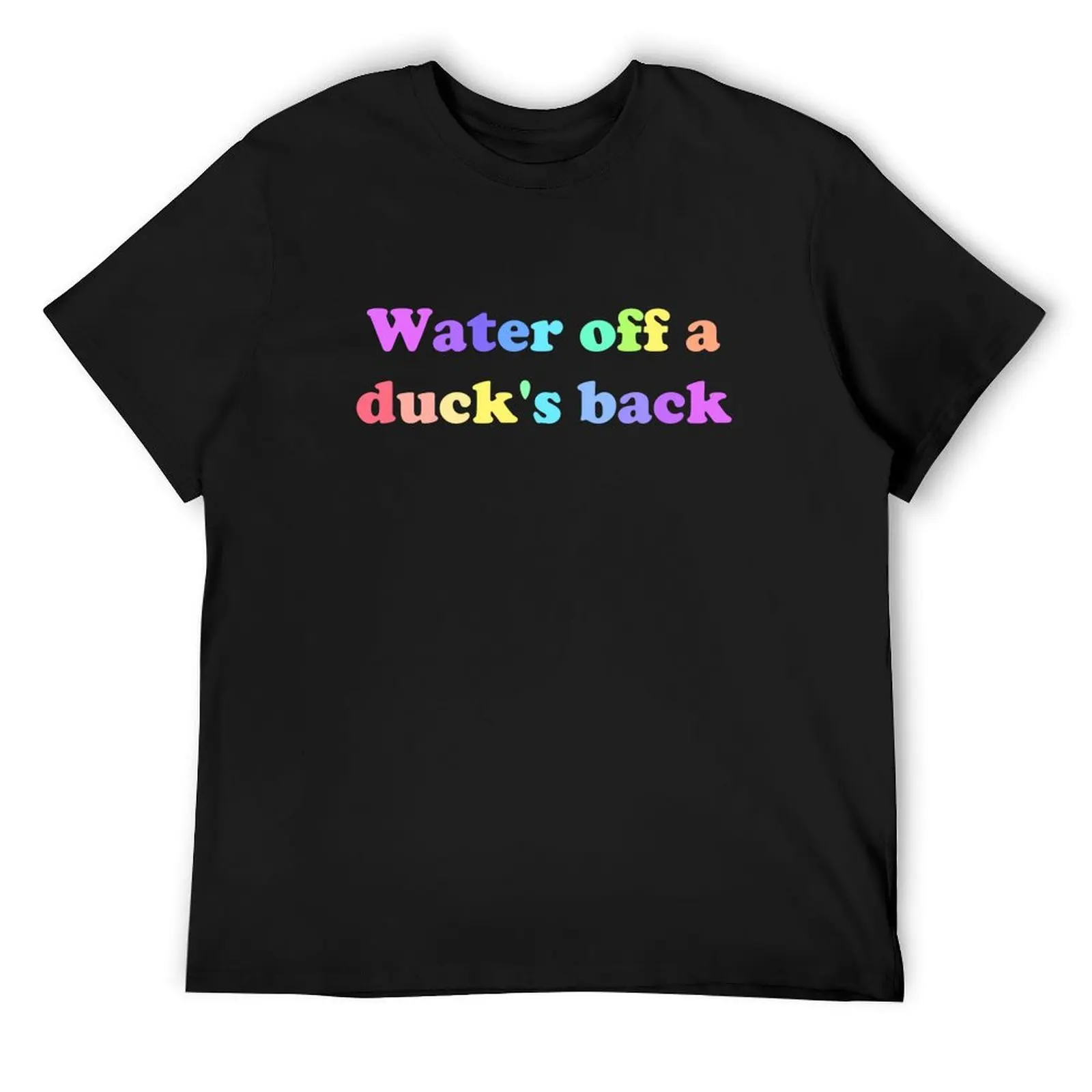 

Water off a Duck_s back - Pastel Jinkx Monsoon T-Shirt korean fashion plain mens t shirt