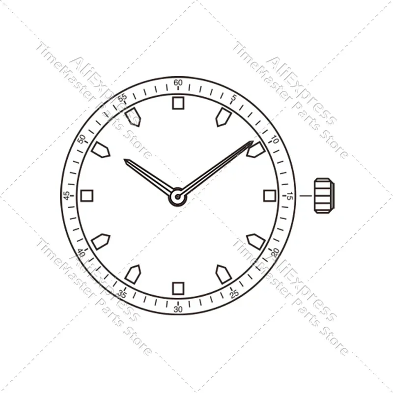 GL20 Quartz Watch Movement Repair Replacement New Miyota GL20 Quartz Watch Clock Movement Spare parts Replacement Accessories